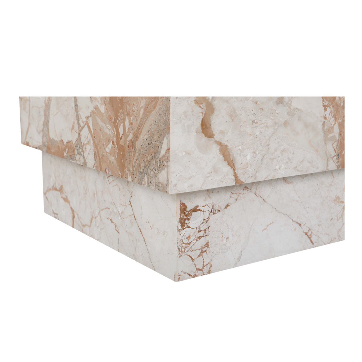 Layla Side Table Breccia Marble view 10