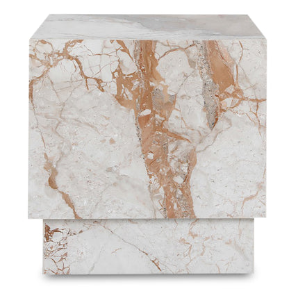 Layla Side Table Breccia Marble view 7
