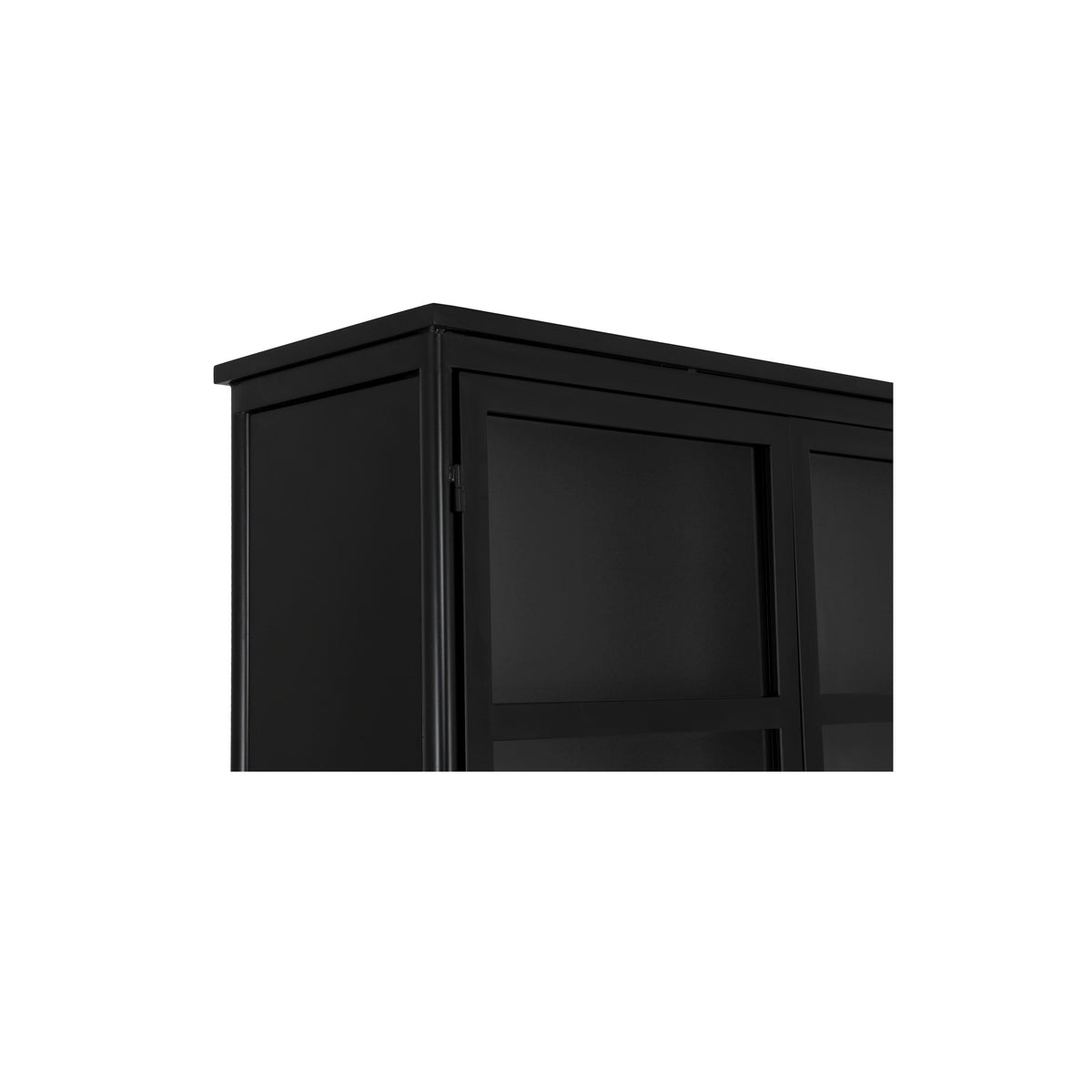 Henry Metal Tall Cabinet Black - alternate view 6