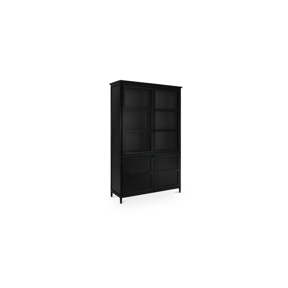 Henry Metal Tall Cabinet Black - alternate view 2