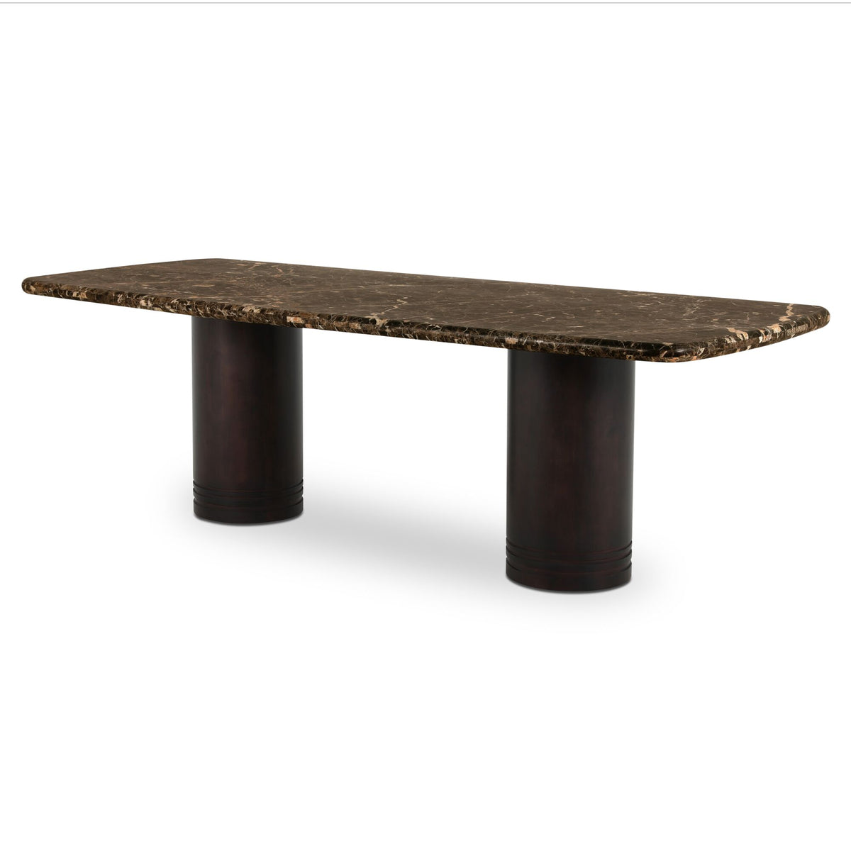 Daphne Dining Table Large Dark Emperador Marble product image 4