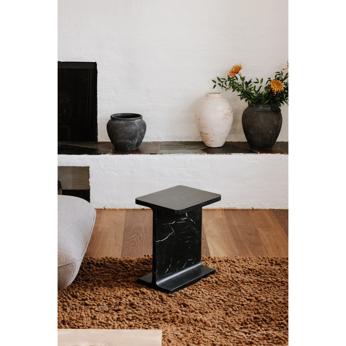Tullia Accent Table Black - lifestyle image