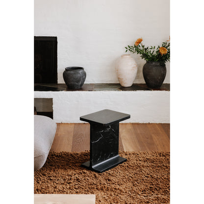 Tullia Accent Table Black - lifestyle image