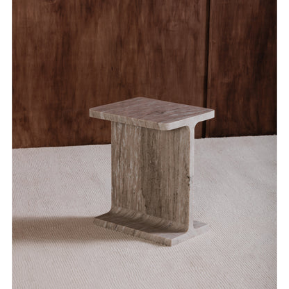 Tullia Accent Table Taupe view 9
