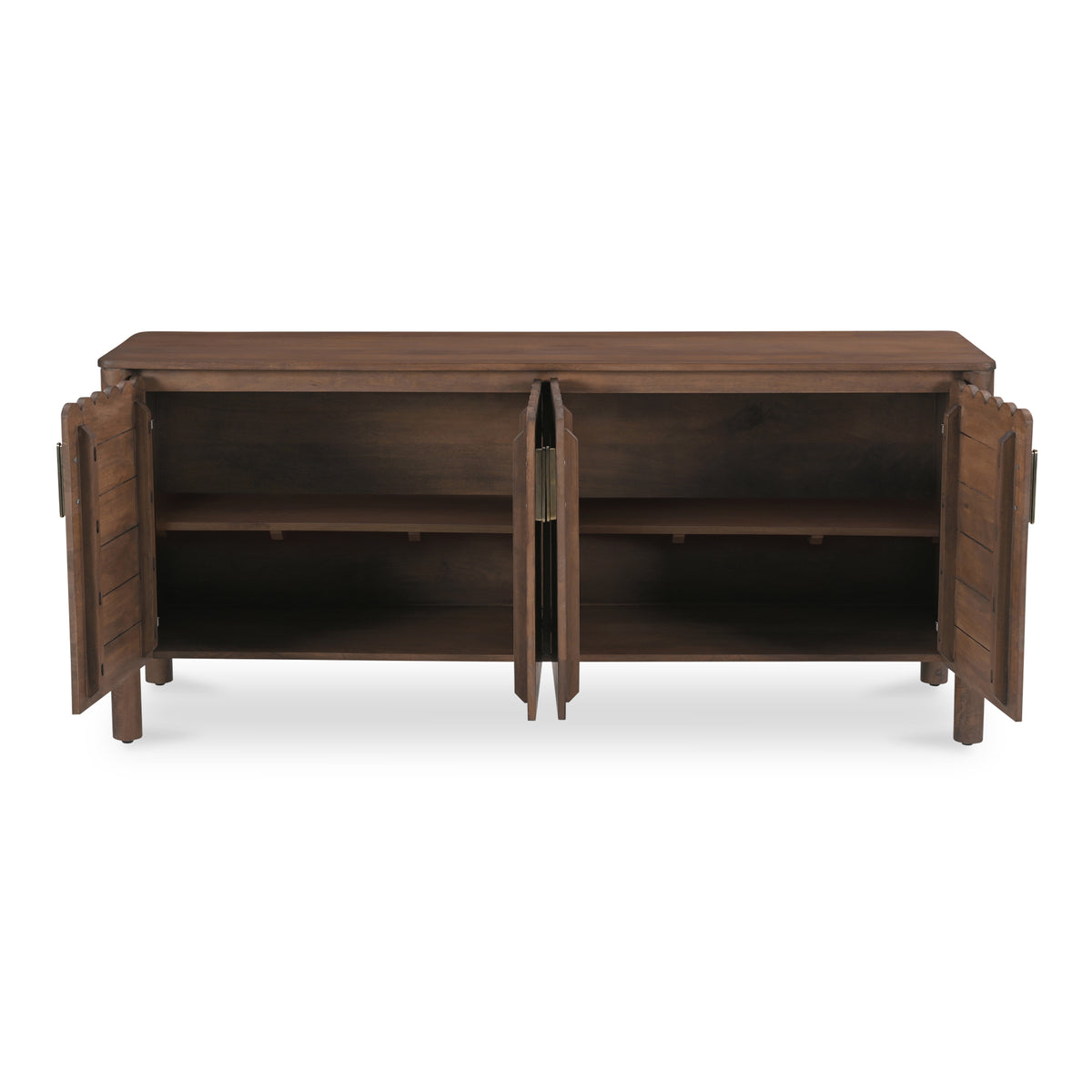 Wiley 4 Door Sideboard Vintage Brown view 3