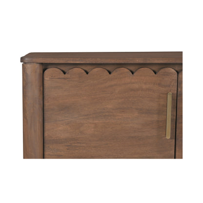 Wiley 4 Door Sideboard Vintage Brown view 8