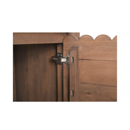 Wiley 4 Door Sideboard Vintage Brown view 10