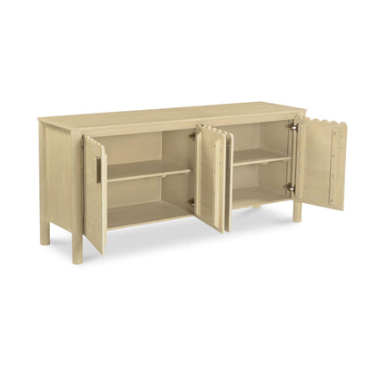 Wiley 4 Door Sideboard Natural additional view