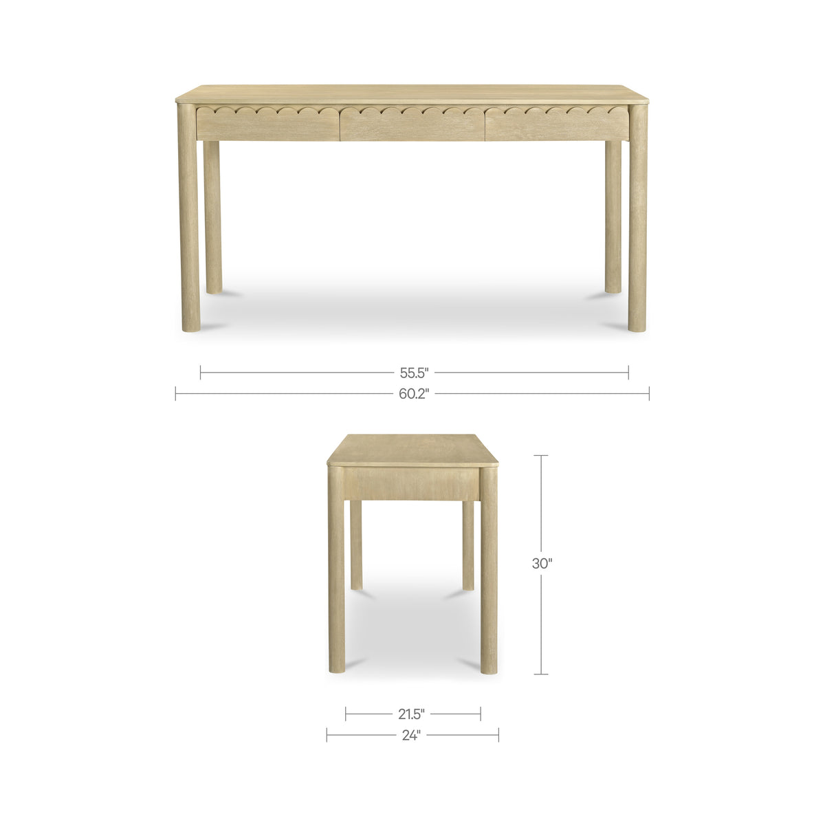Wiley Desk Natural additional view