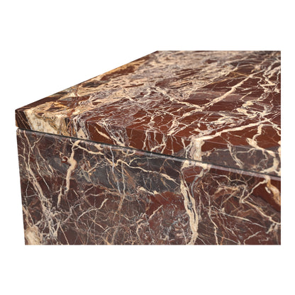 Rosa Coffee Table Rosso Levanto Marble image 9