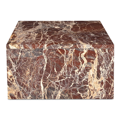 Rosa Coffee Table Rosso Levanto Marble image 4