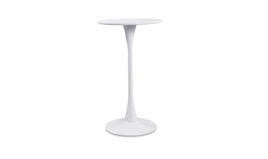 Gage Outdoor Bar Table White