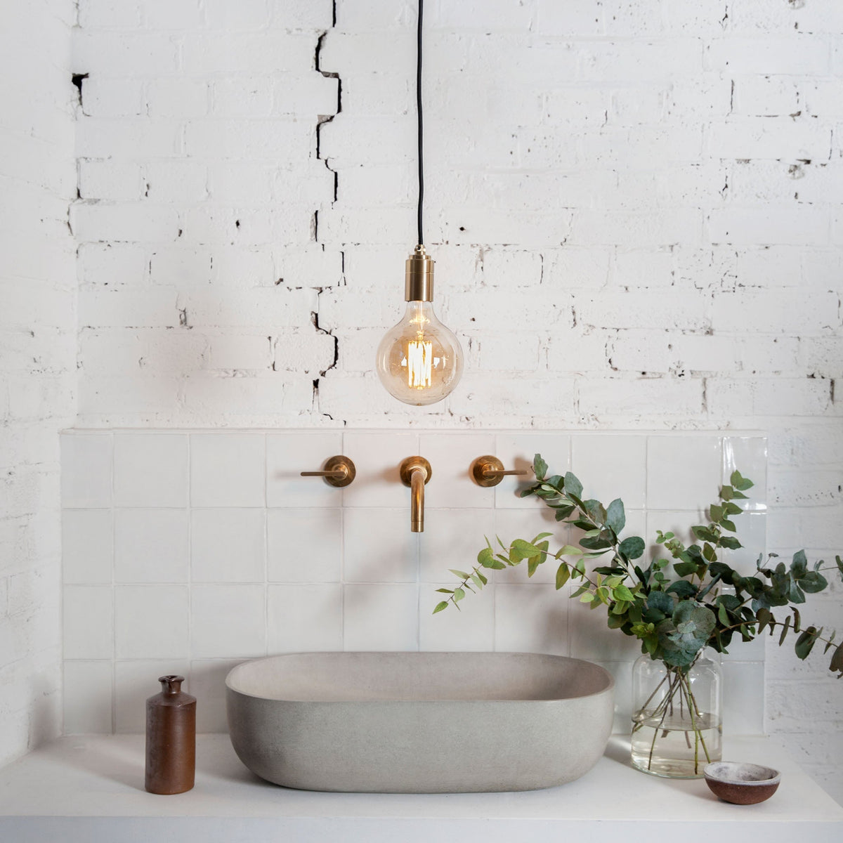 Gaia Pendant Light in Oak.