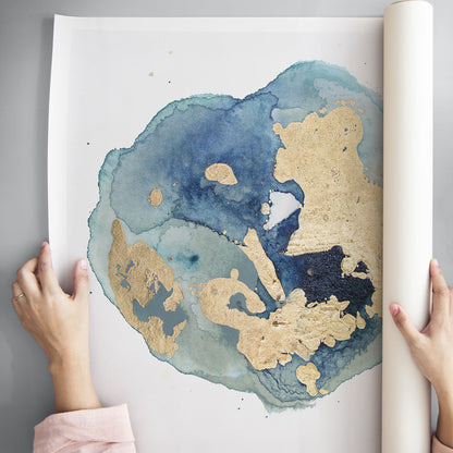 Geode No. 1 - Canvas Print.