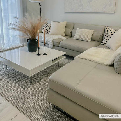 Gowan Cream Area Rug.