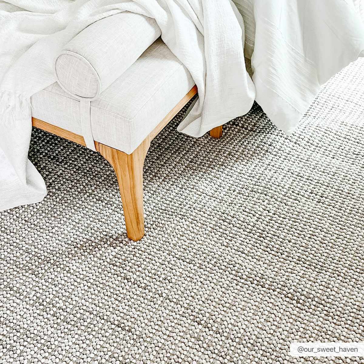 Gowan Cream Area Rug.