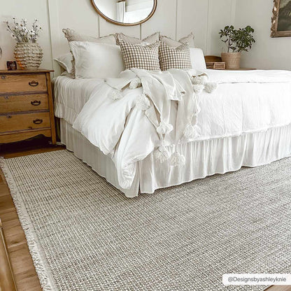 Gowan Cream Area Rug.