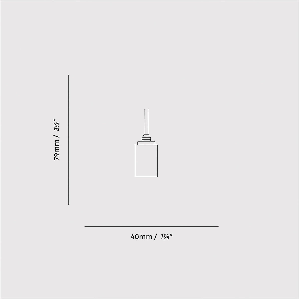 Voronoi III Pendant Light in Graphite - Set of 3.