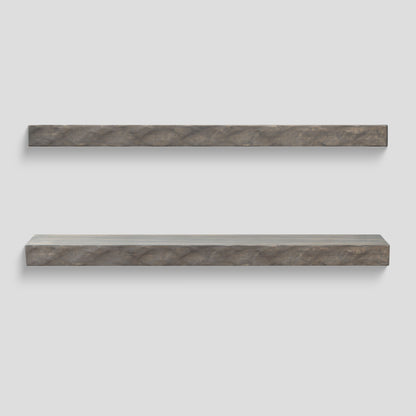 Hewn Floating Kitchen Shelf – Real Wood.