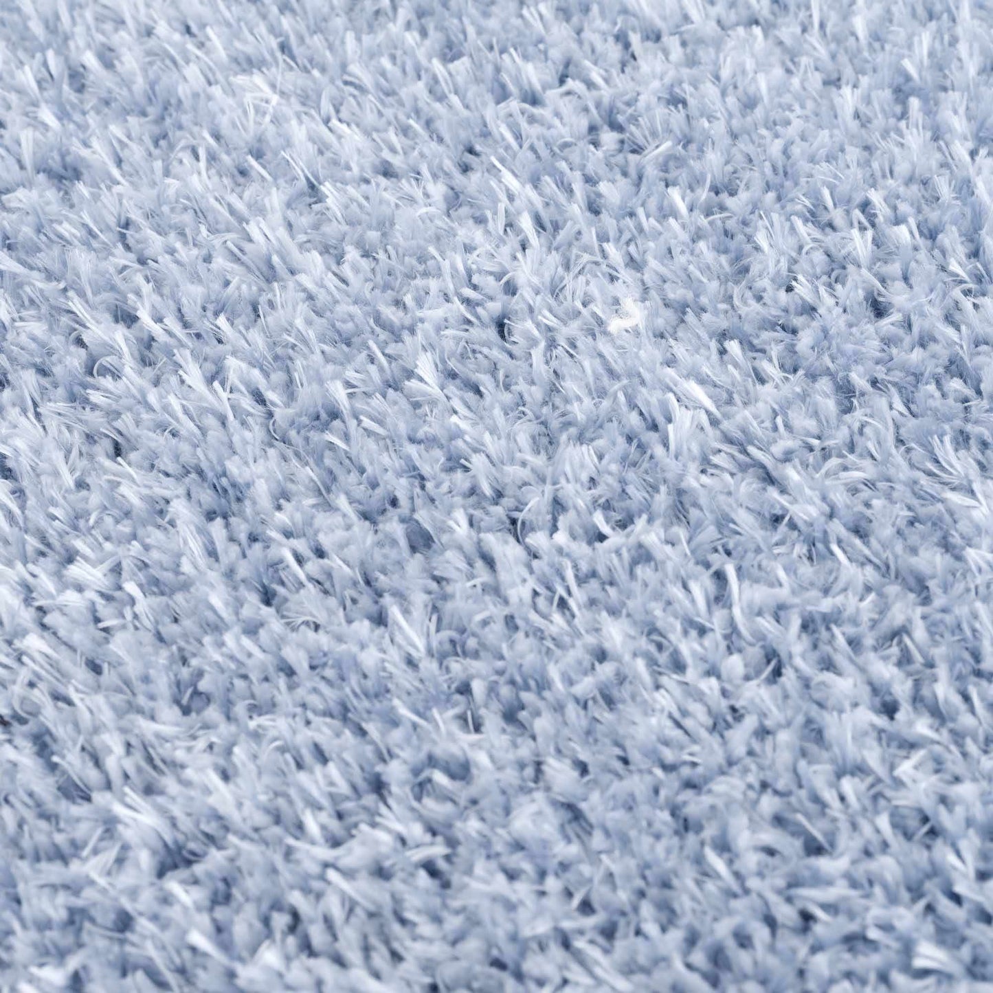 Faina Solid Aqua Shag Washable Area Rug - Clearance