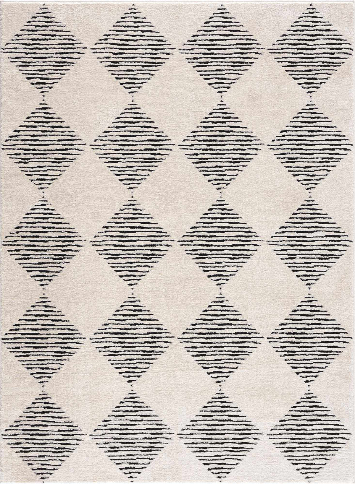 Fauci Diamond Checkered Area Rug