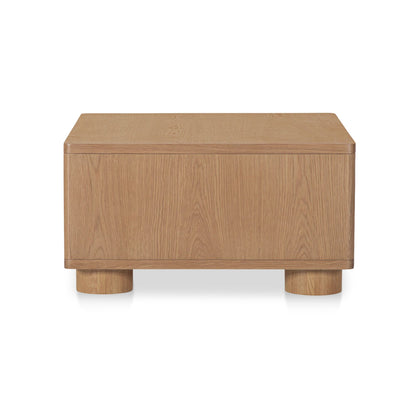 Hobbs Storage Coffee Table Natural side view