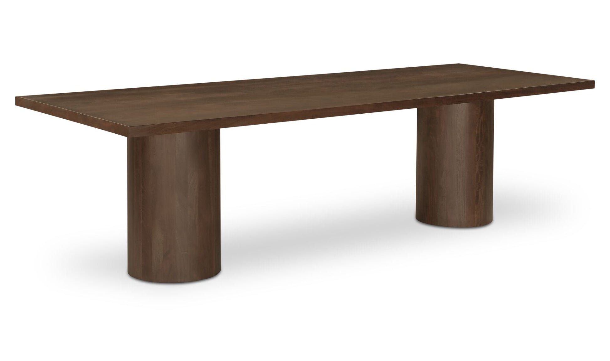 Hadley Dining Table Large Warm Brown.