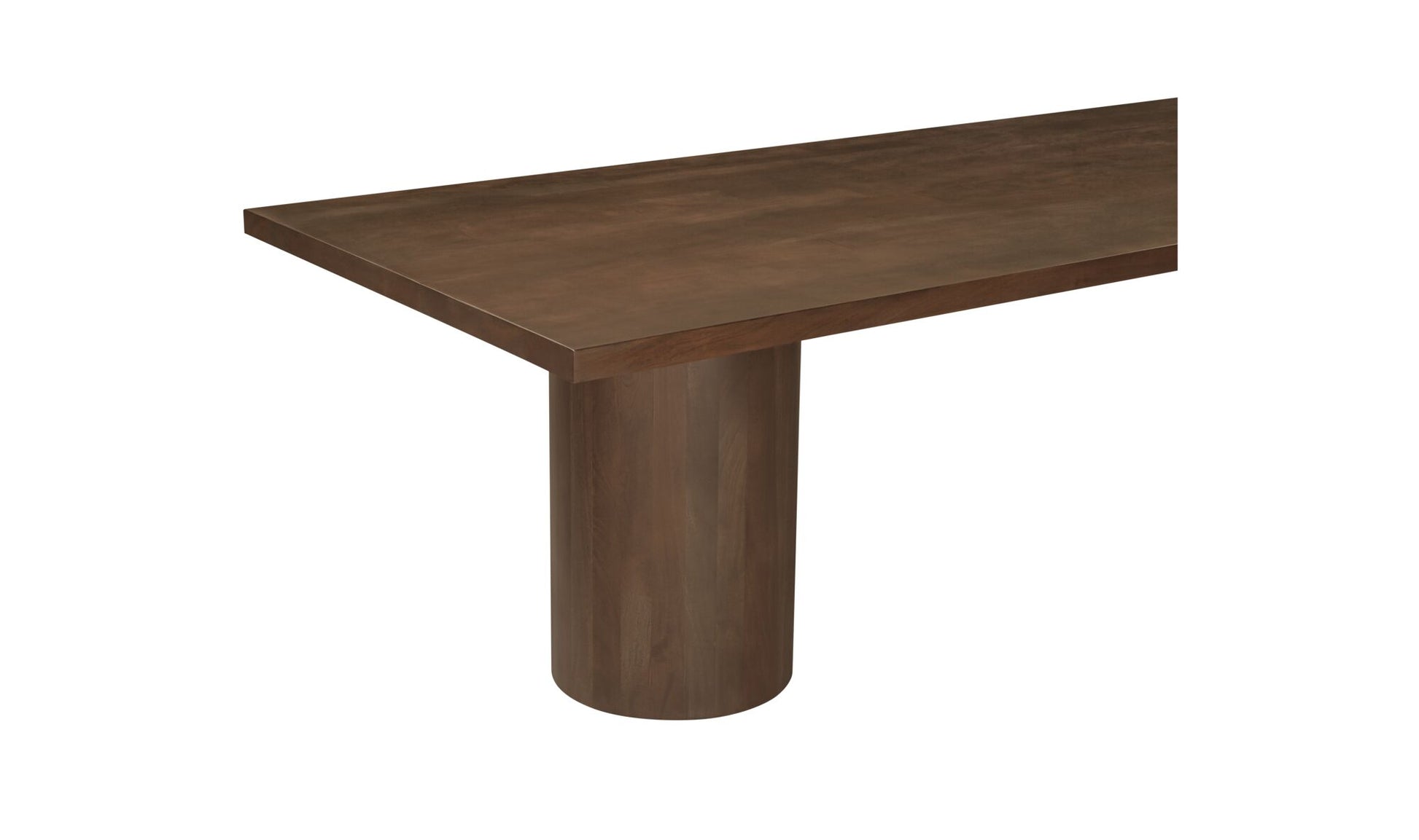 Hadley Dining Table Large Warm Brown.