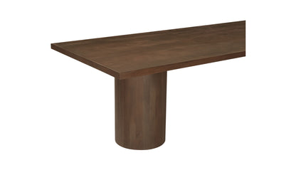 Hadley Dining Table Large Warm Brown.