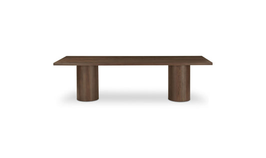 Hadley Dining Table Large Warm Brown.