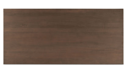 Hadley Dining Table Small Warm Brown