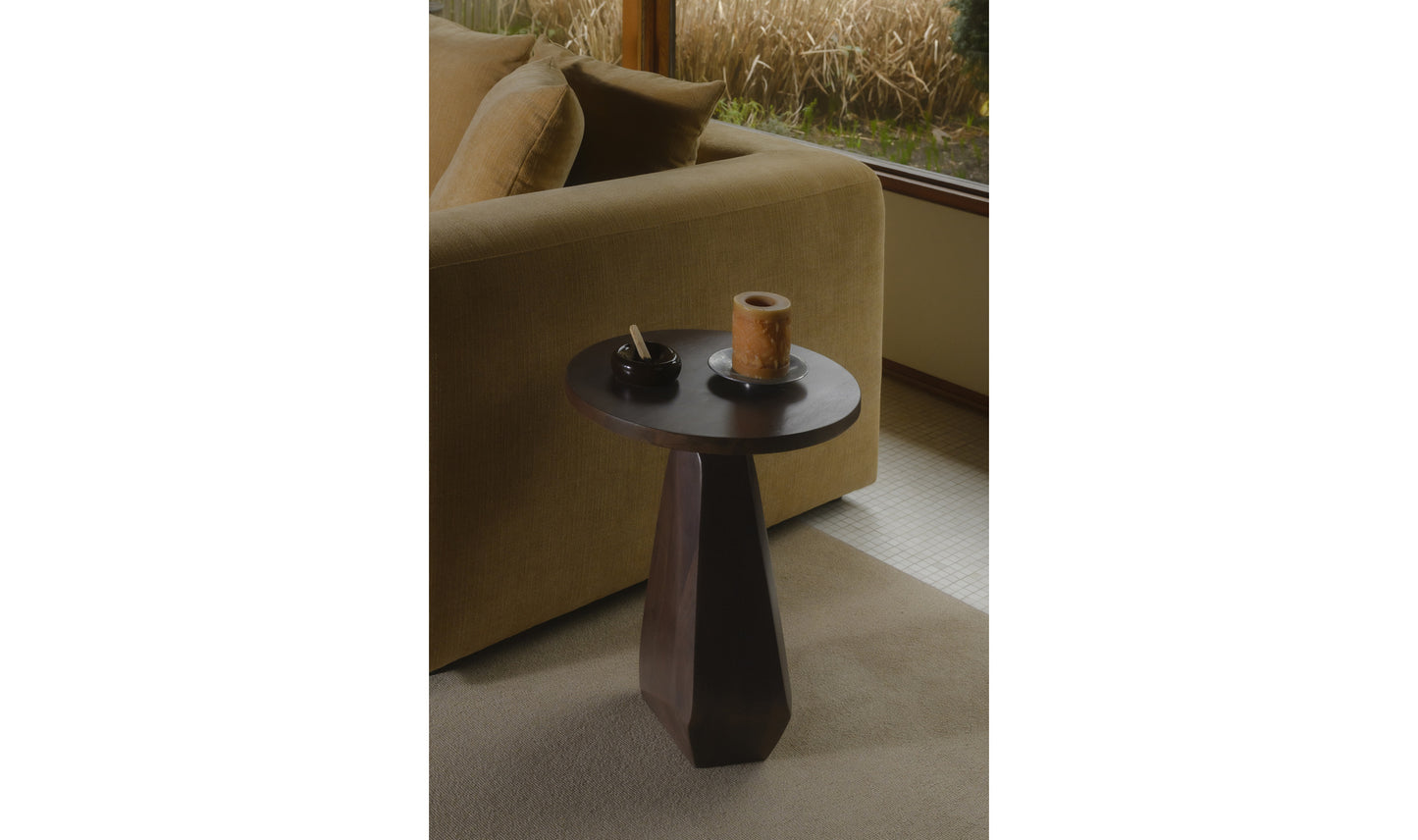 Harley Side Table Dark Brown