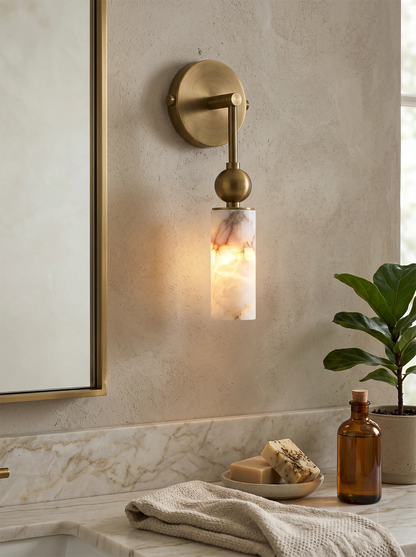 Harlin Alabaster Wall Lamp