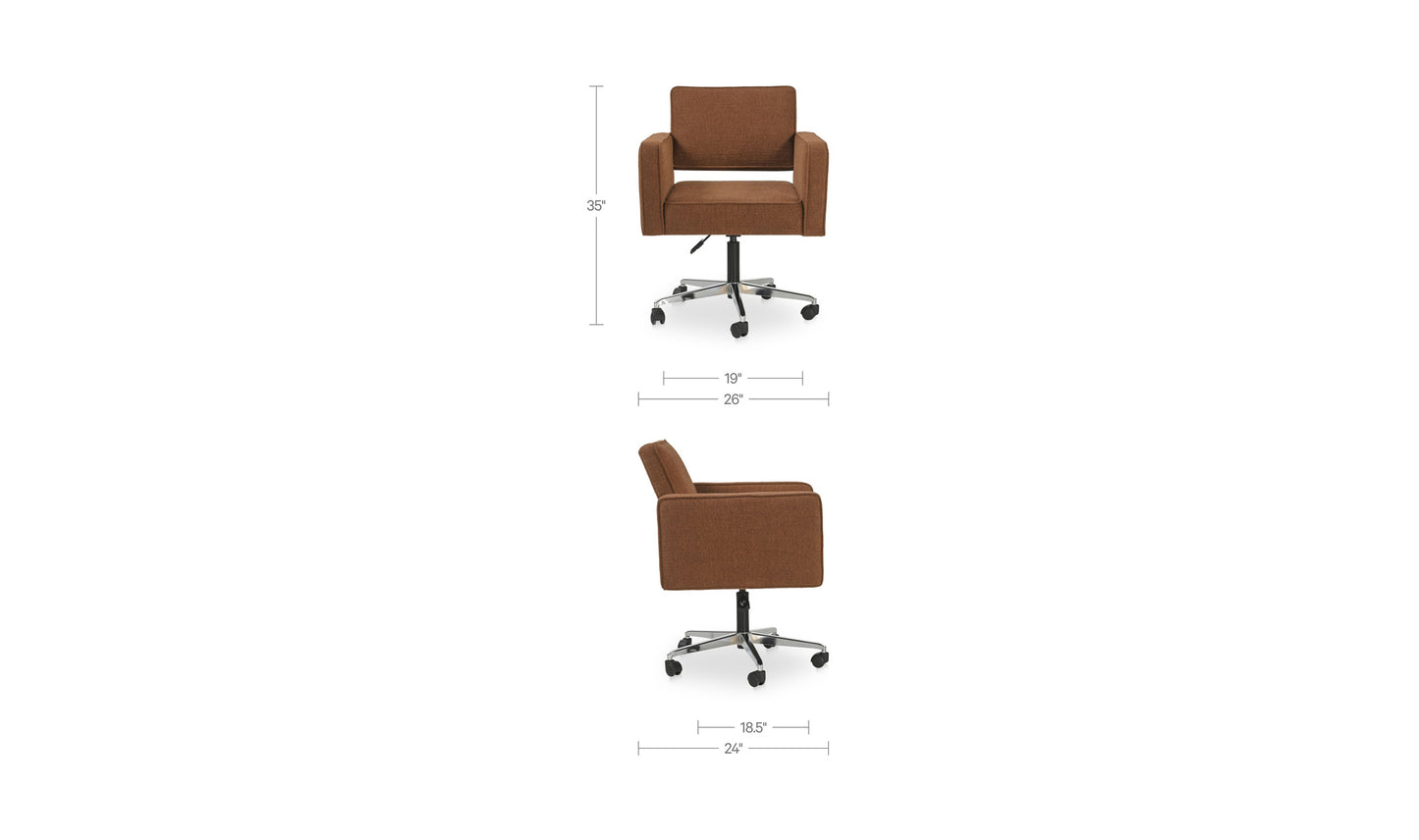Harris Office Chair Burgundy
