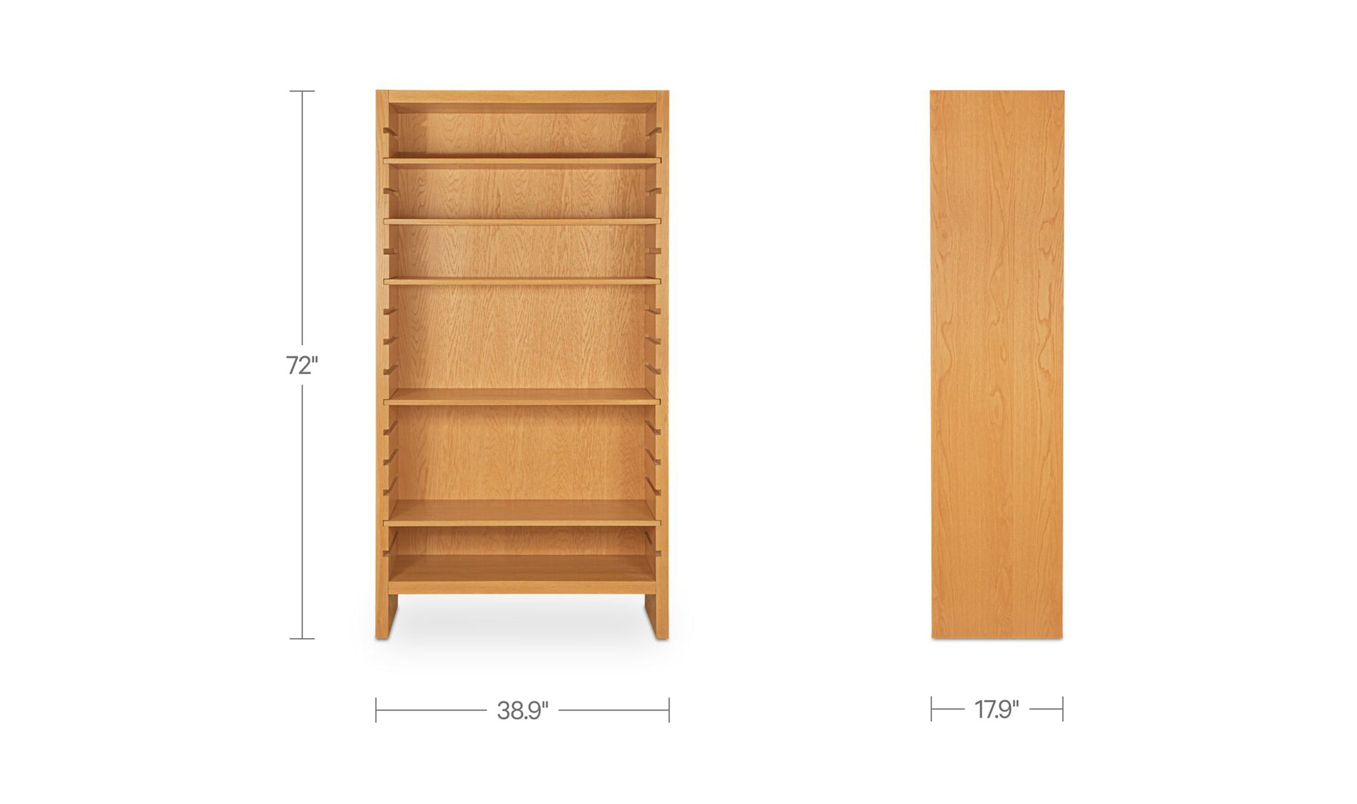 Henrik Bookcase Natural.