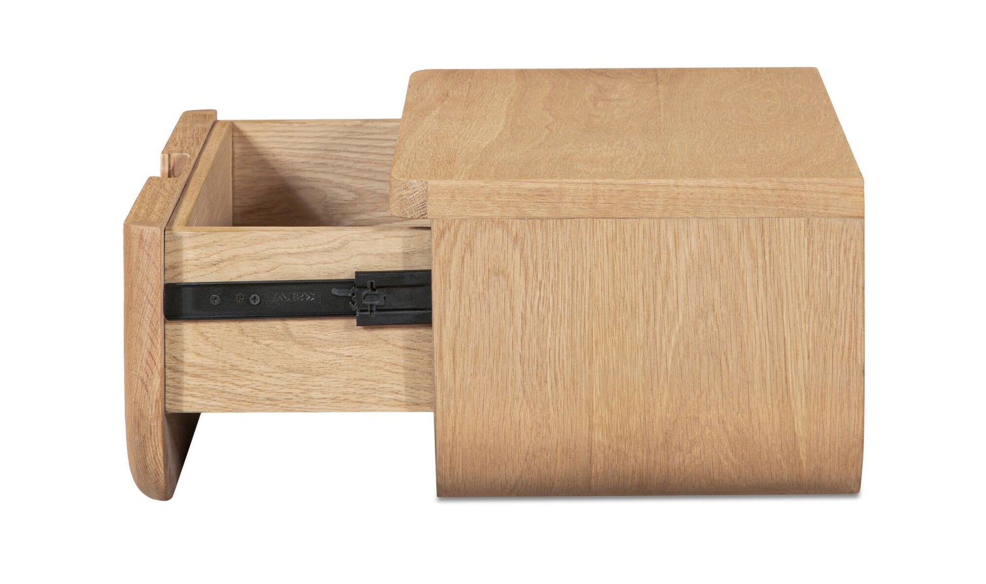 Hettie Floating Nightstand Natural.