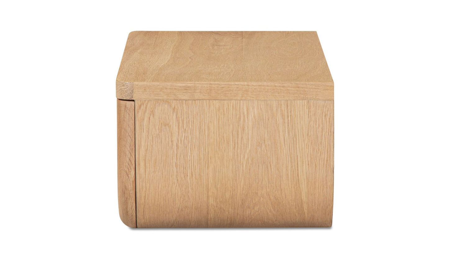 Hettie Floating Nightstand Natural.