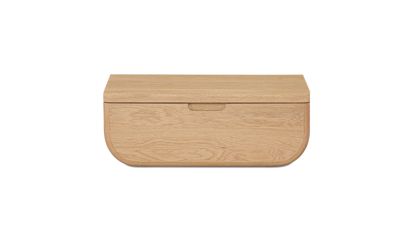 Hettie Floating Nightstand Natural.