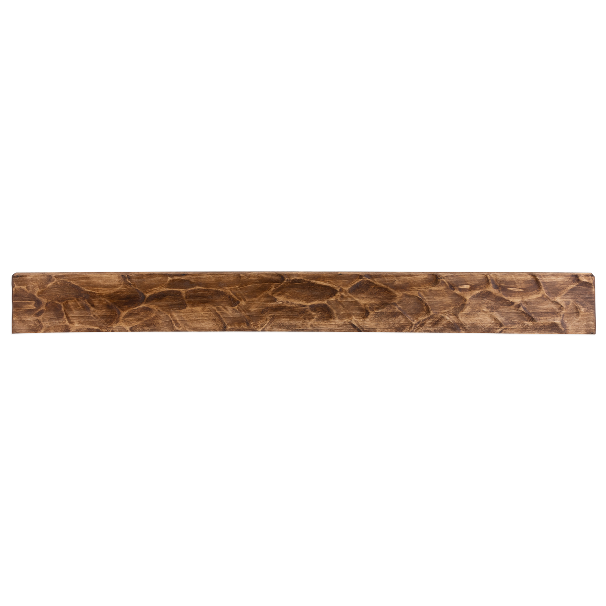 Rough Hewn Poplar Fireplace Mantel Shelf.