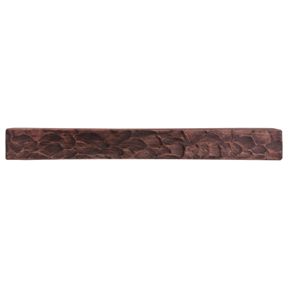 Rough Hewn Poplar Fireplace Mantel Shelf.