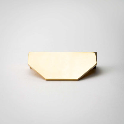 Alto, Solid Brass Half Hex Pulls.