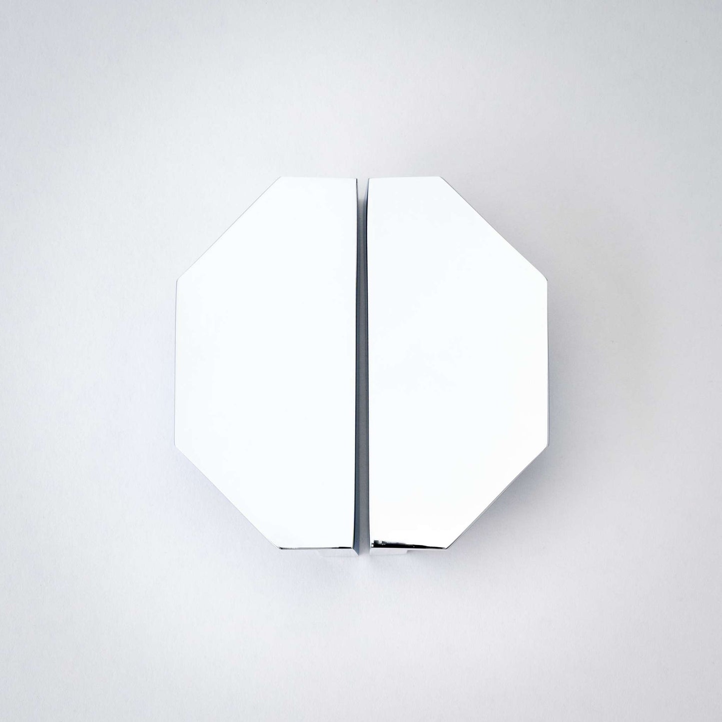 Alto, Solid Brass Half Hex Pulls.