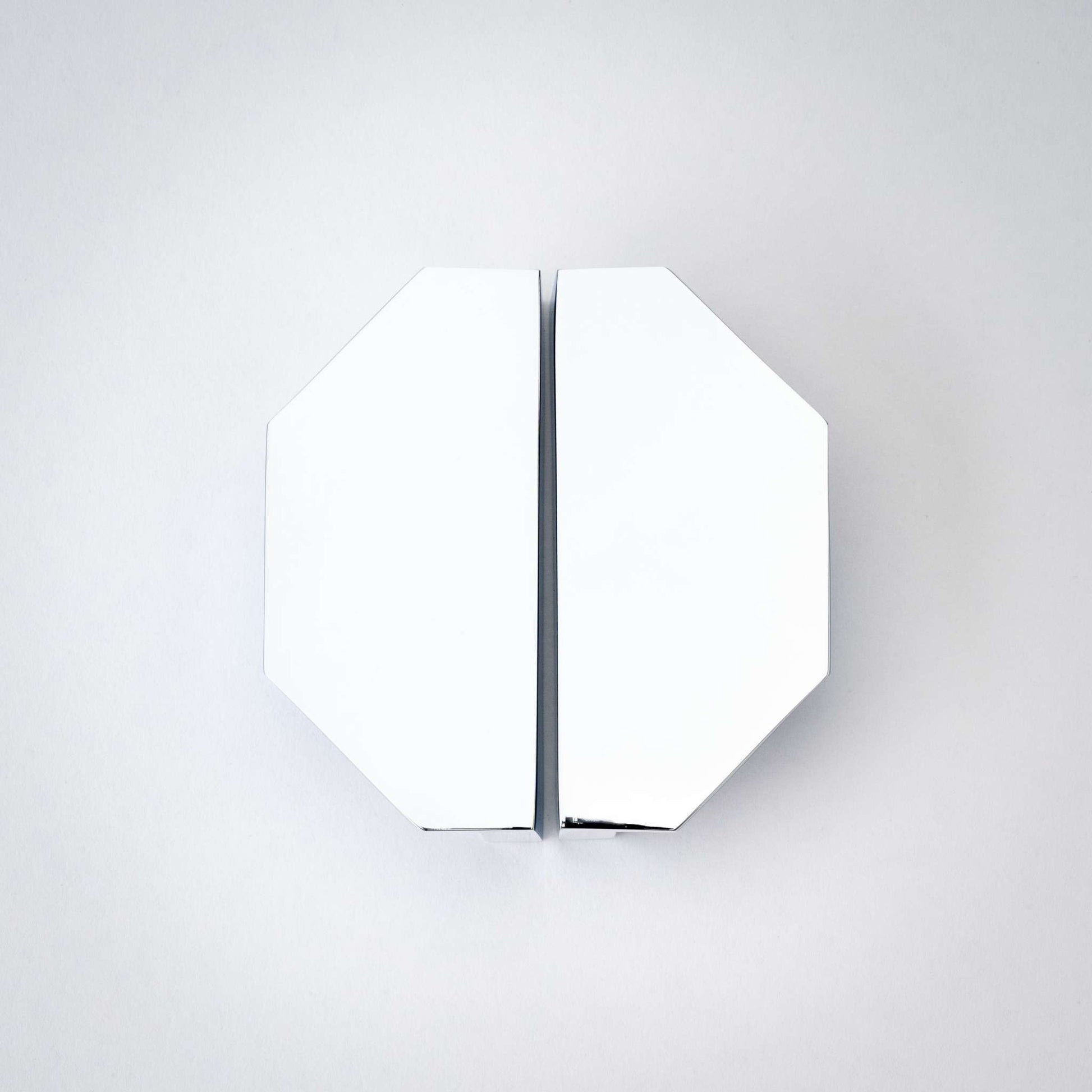 Alto, Solid Brass Half Hex Pulls.