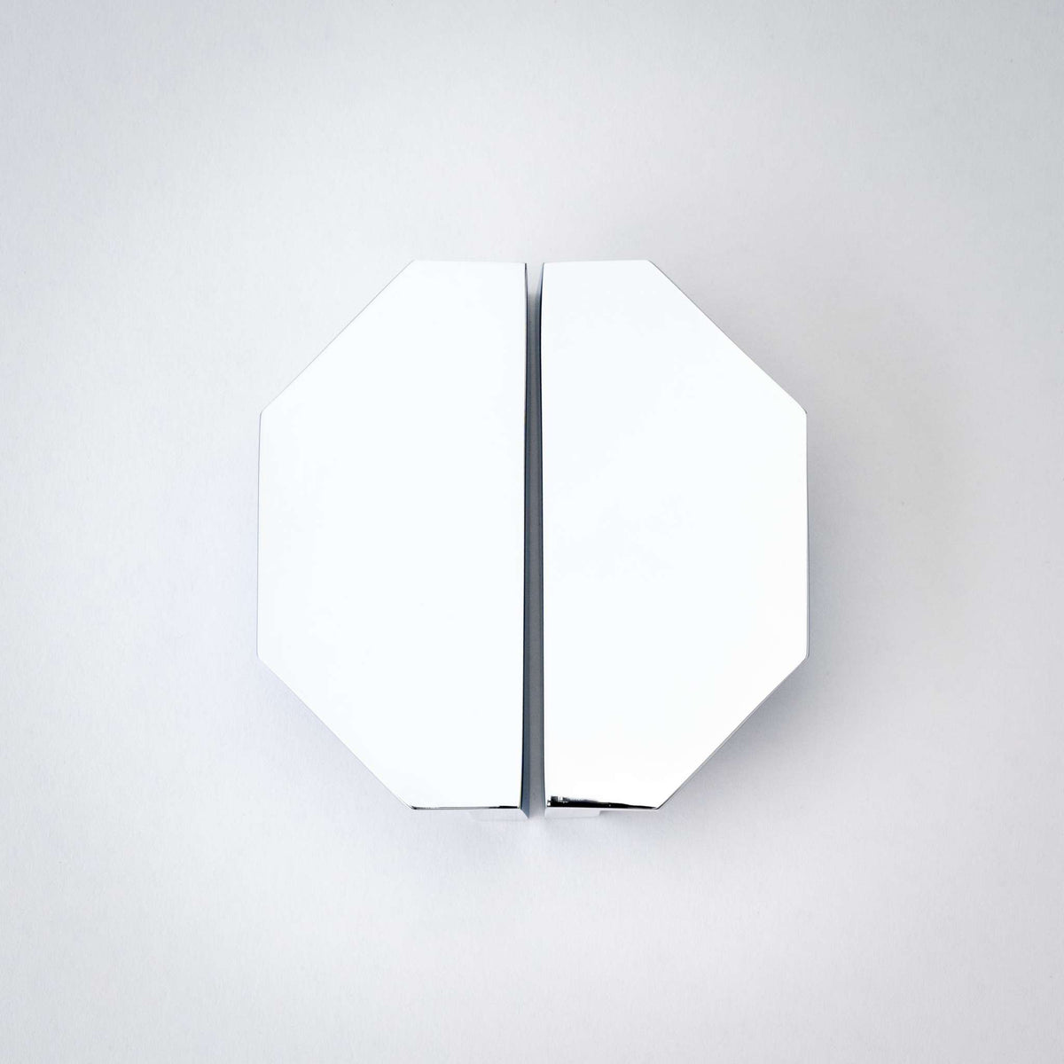 Alto, Solid Brass Half Hex Pulls.
