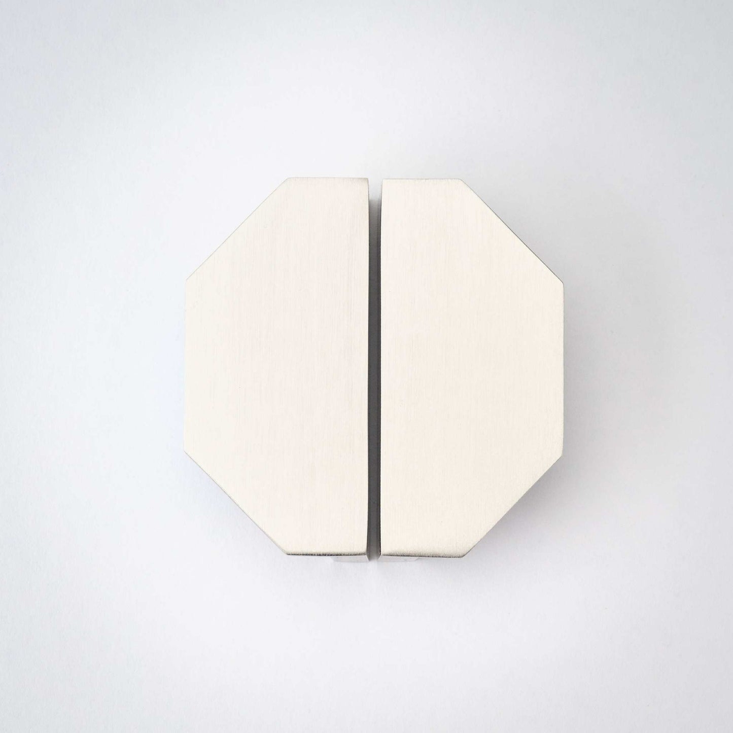 Alto, Solid Brass Half Hex Pulls.