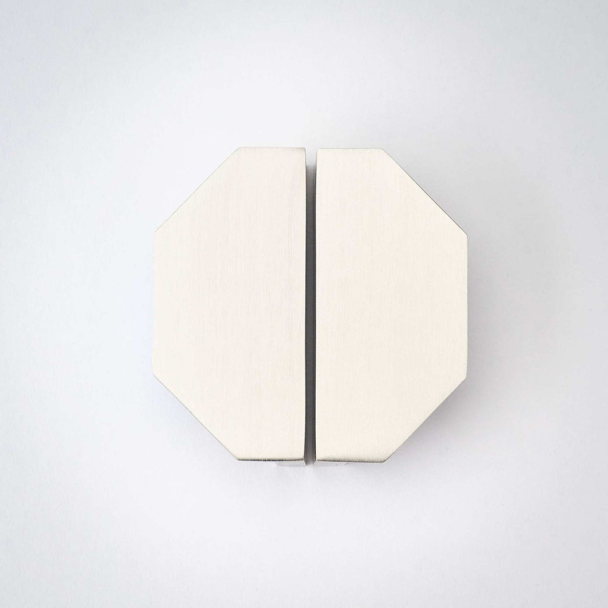 Alto, Solid Brass Half Hex Pulls.
