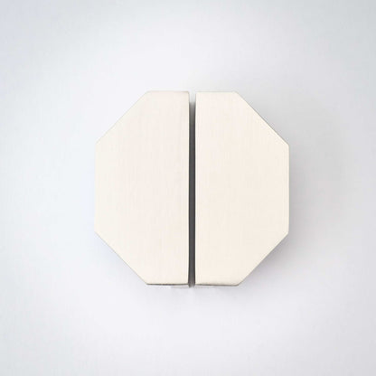 Alto, Solid Brass Half Hex Pulls.