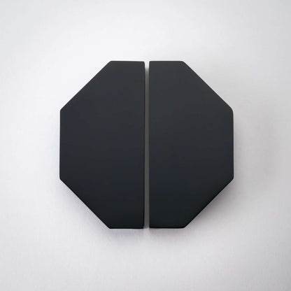Alto, Solid Brass Half Hex Pulls.