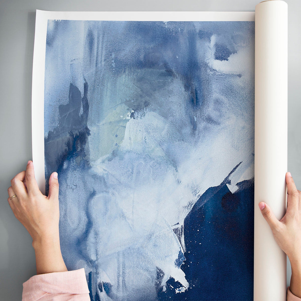 House of Sapphire No. 1 - Canvas Print.