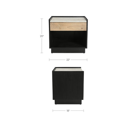 Carter Nightstand Black - image 16